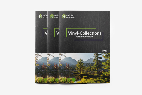 Mehrere Natura-Vinyl Previews liegen aufeinander